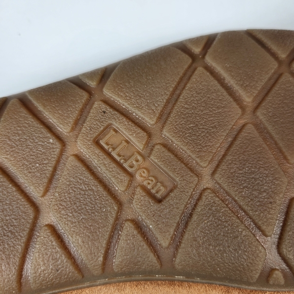 L.L. BEAN Mens Wicked Good Chukka Boot 12 Brown Shearling Lined Shoe Slipper - Picture 11 of 12